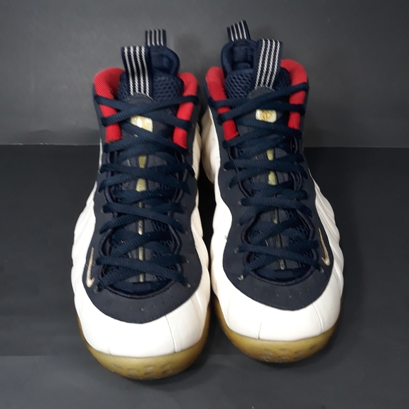 Nike Air Foamposite One PRM Olympic USA 9.5 - Picture 4 of 7